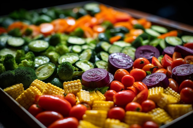 Une photo de Veggie Medley Delight