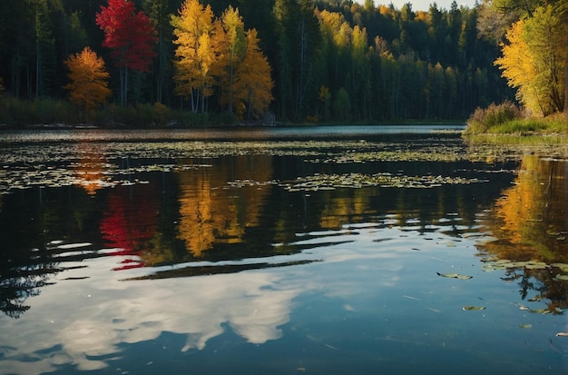 Une photo vibrante de la sérénité de Lakeside