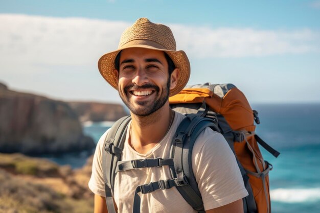 Photo d'un voyageur