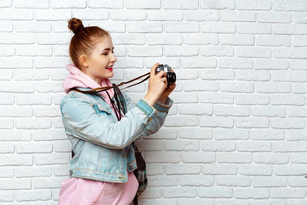 Photographe voyageur femme