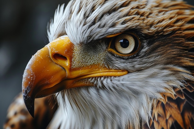 la photographie de l'aigle