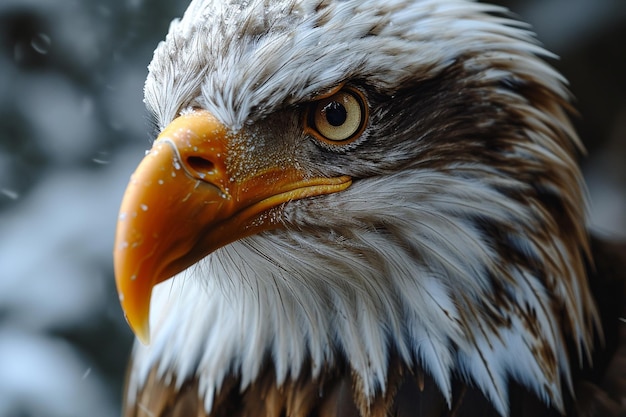 la photographie de l'aigle