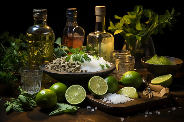 Photographie alimentaire de la distillerie Cachaca