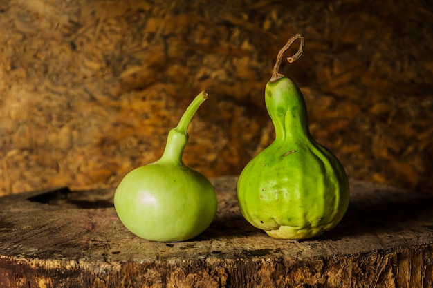 Photographie d&#39;art nature morte à la calebasse