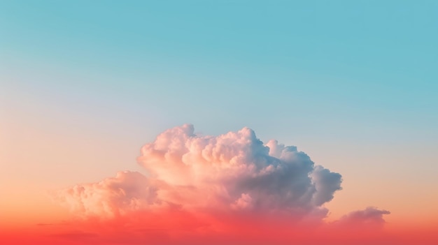 Une photographie d'un ciel avec soleil nuages oiseaux et arbres