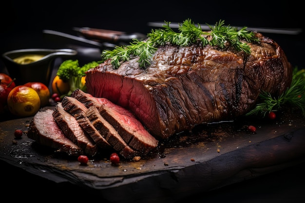 Photographie culinaire parfaite de Picanha