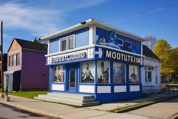 Photographie du site historique du musée Motown