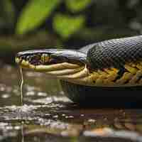 Photo photographie de la faune de l'anaconda