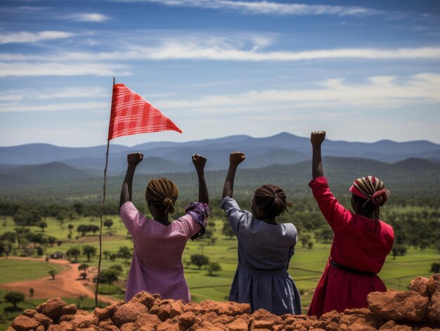 Photo photographie de femmes qui s’autonomisent