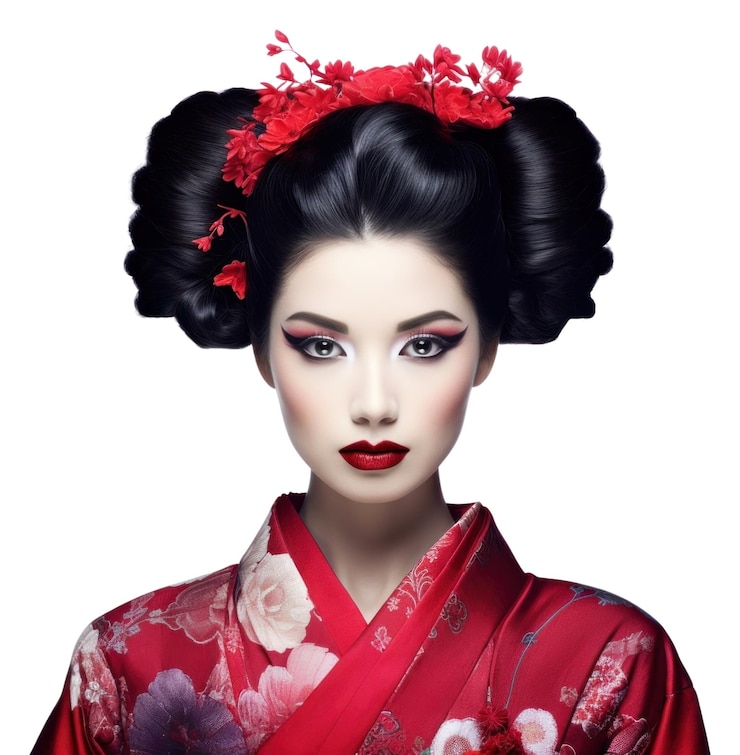 Photo la photographie des geishas de png, le portrait, la mode