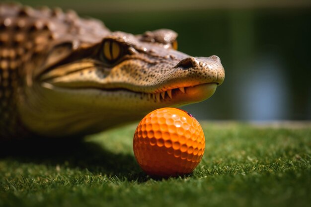 Photo une photographie de golf