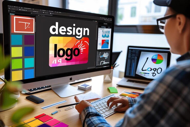 Photo photographie de graphiste professionnel