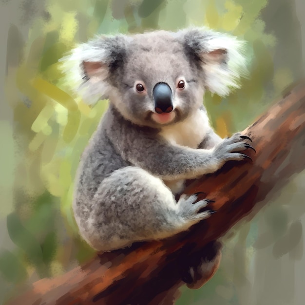 une photographie de koala