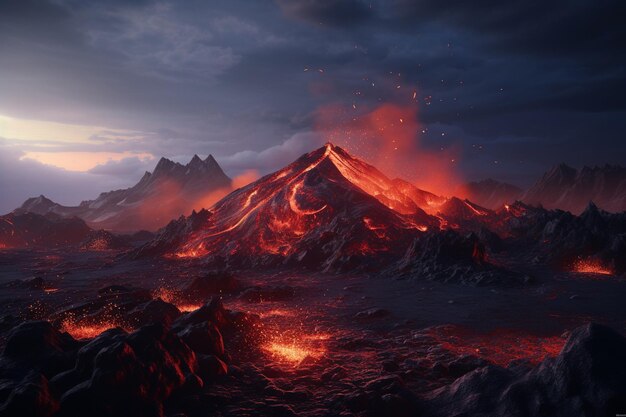 La photographie des paysages volcaniques