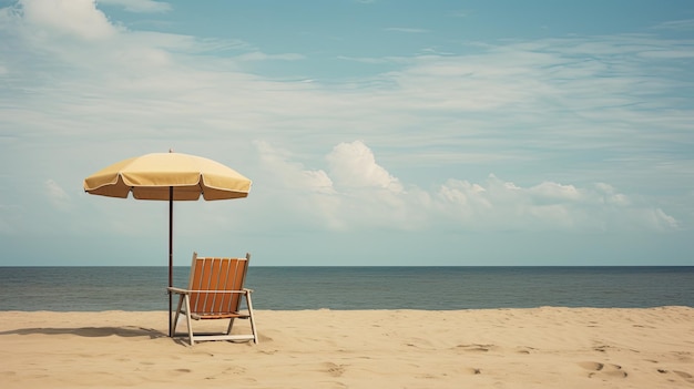 photographie de plage dans un style minimaliste