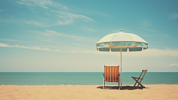 photographie de plage dans un style minimaliste