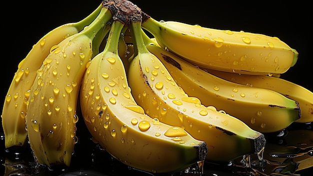 photographie de produits à base de bananes fraîches