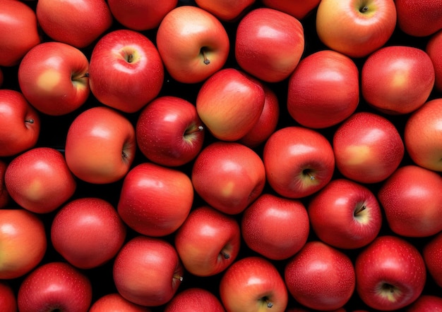 Photographie professionnelle du motif des fruits des pommes malaises