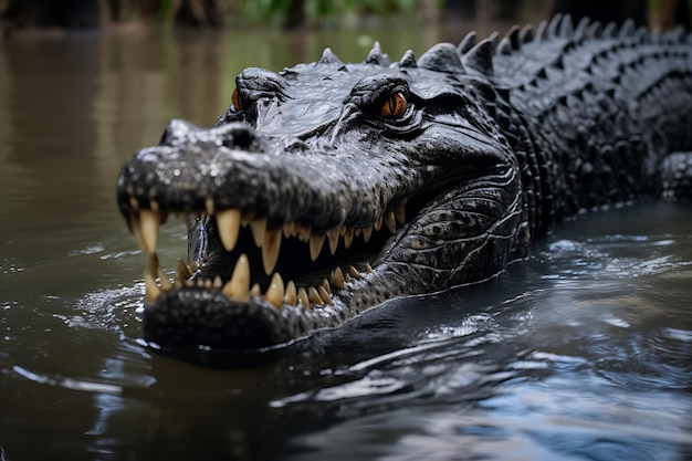 La photographie de la rencontre avec l'alligator de Gatorland