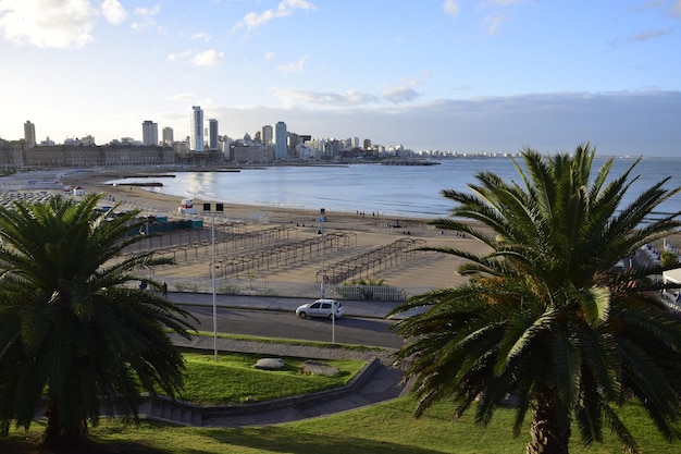 La photographie de rue de l'architecture Mar del Plata Buenos Aires Argentine