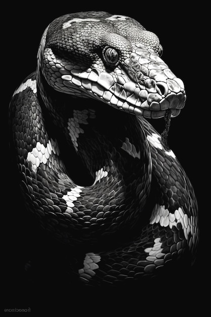 photographie de serpent