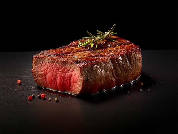 Photographie de steak de boeuf steak house