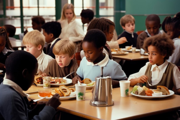 Photographie de la vie scolaire des enfants