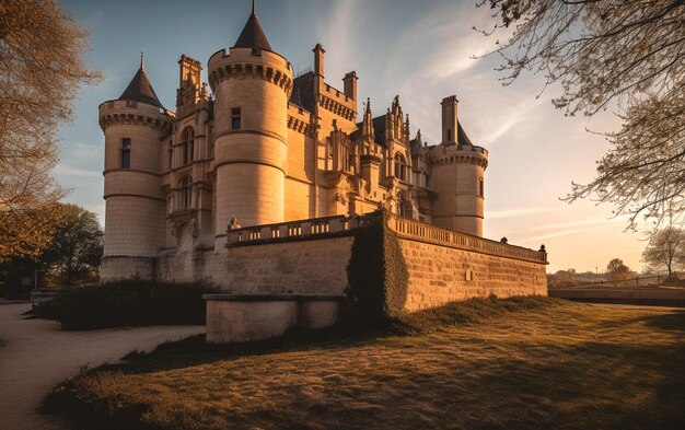 Photo photographier avec un château