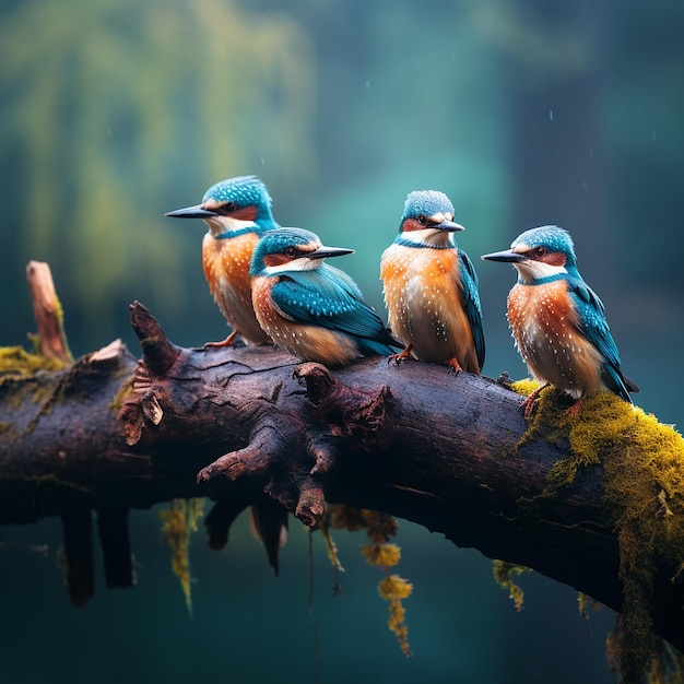 Photographies de beaux oiseaux