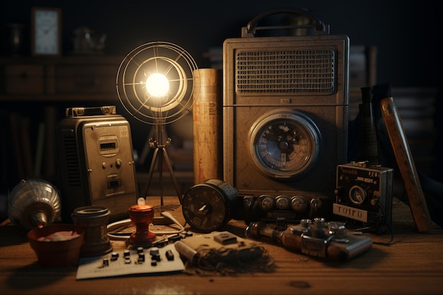 Des photographies d'objets vintage