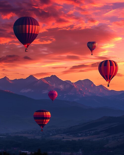 Photoréaliste des aéronefs sous forme de ballon aérien