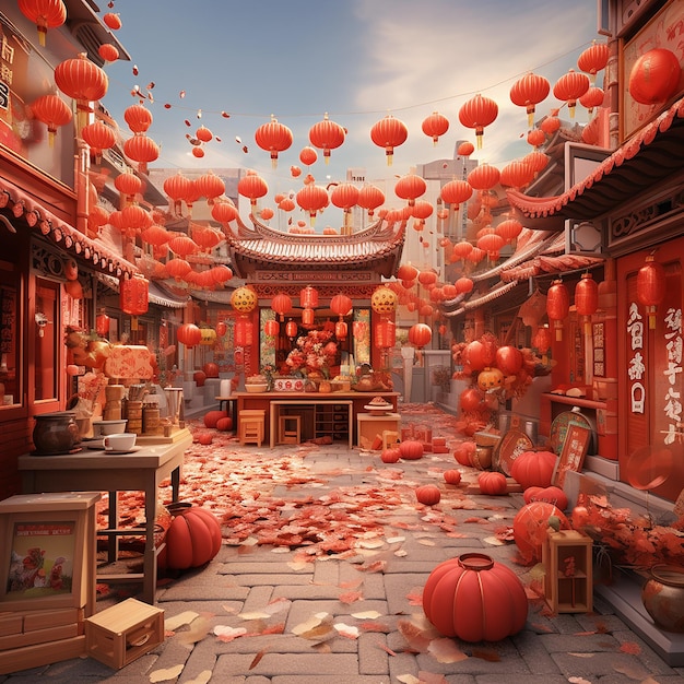 Des photos 3D des célébrations du Nouvel An chinois