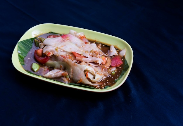 Photos de la cuisine thaïlandaise Isaan food célèbre en Asie