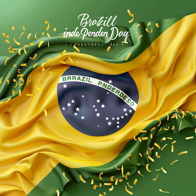 photos du Brésil Drapeau Le jour de l'indépendance du Brèsil