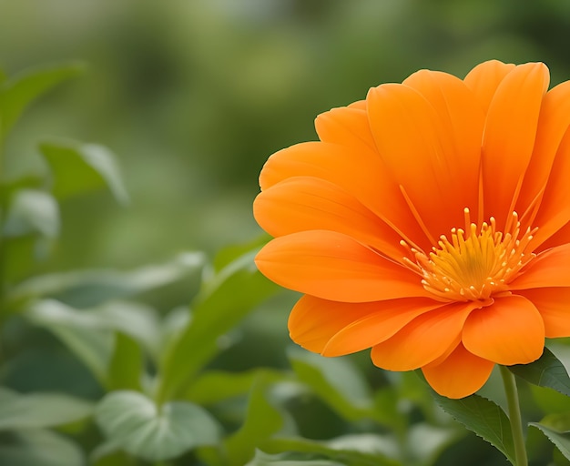 Des photos gratuites d'une grande orange et d'un nénuphar dans le parc