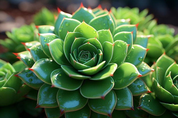 des photos de plantes succulentes