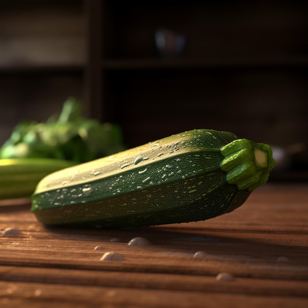 Photos de produits de courgettes de haute qualité 4k ultra