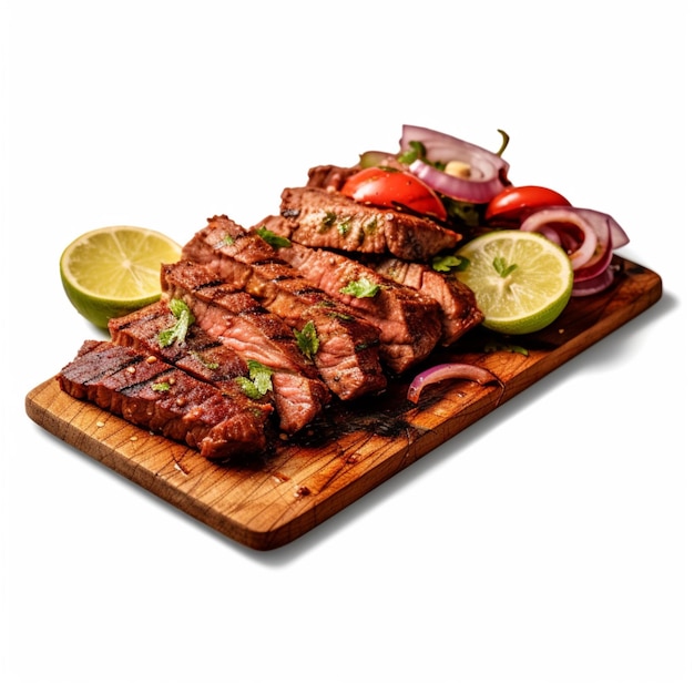 Photos de produits de photo de carne asada sans bac