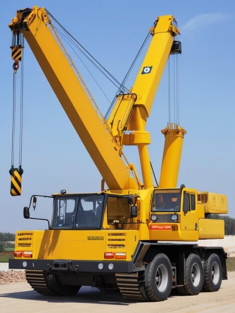 Photo des photos réalistes de grues lourdes