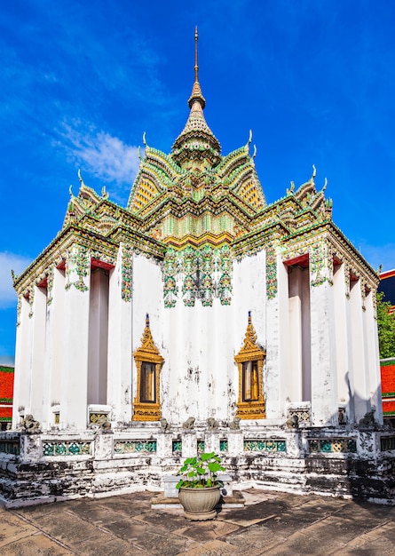 Phra Mondob dans le complexe du temple bouddhiste Wat Pho à Bangkok, Thaïlande