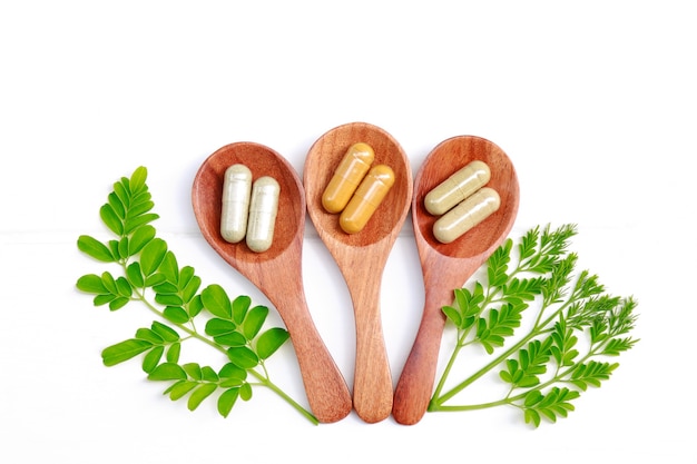 Phytothérapie en capsules pour une alimentation saine et une bonne vie