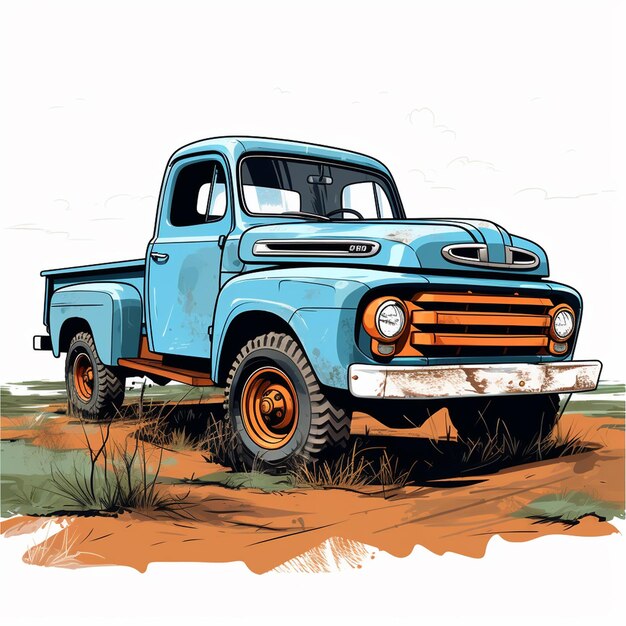 Un pick-up coloré et énergique