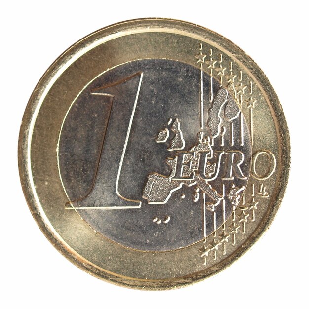Une pièce d'un euro