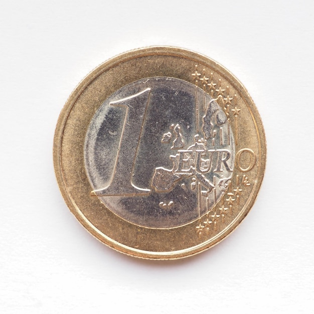 Une pièce d'un euro