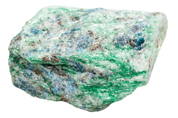 Pierre minérale verte Fuchsite chrome mica