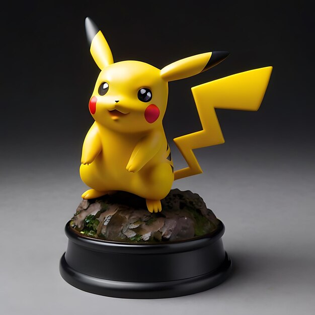 Photo pikachu généré par l'ia