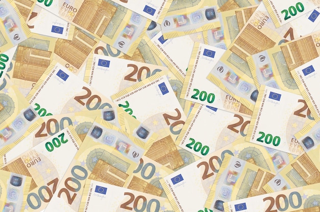 Pile de billets en euros