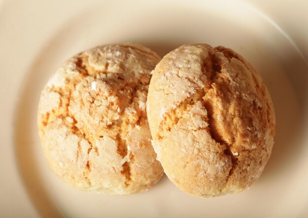 Pile de biscuits aux pommes