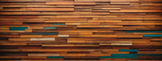 Pile de blocs abstraits de texture d'architecture d'art vieilli en bois sur le mur pour le fond abstrait coloré