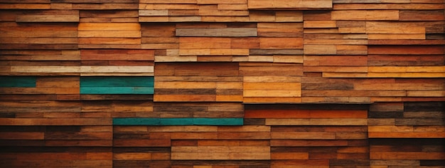 Pile de blocs abstraits de texture d'architecture d'art vieilli en bois sur le mur pour le fond abstrait coloré